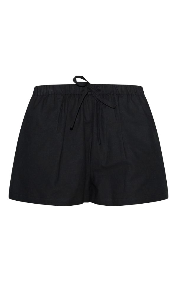00c23733cb560dd060077d0cc86a00fee196adce_CNM3695_6_black_cotton_drawstring_floaty_shorts