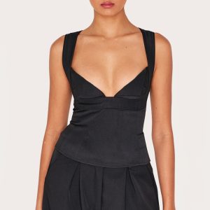 Black Layered Corset